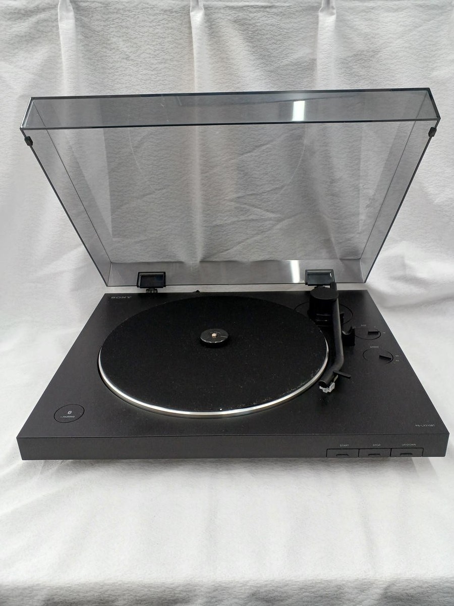 USED) Sony PS-LX310BT Hi-Res Belt-Drive USB Turntable with