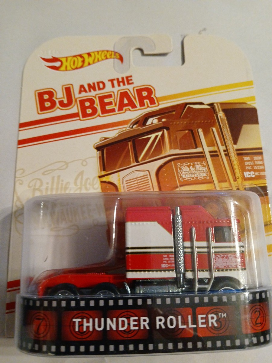 Hot Wheels Thunder Roller Bj and The Bear Retro Entertainment