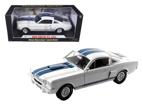 1966 Shelby GT350 ホワイト ミニカー 1:43 spark-model Ford Mustang