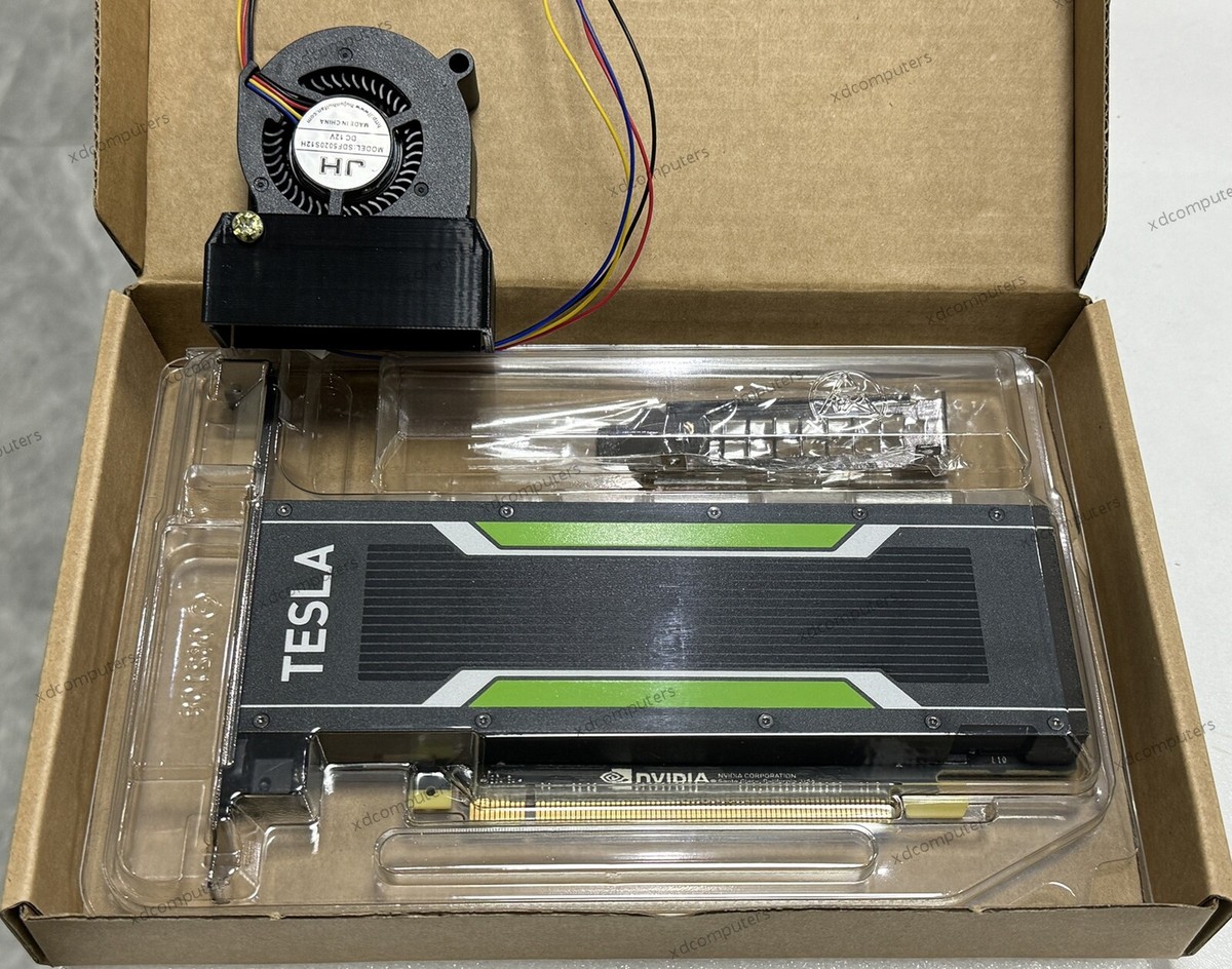Brand New In Box Nvidia Tesla P4 8GB GPU Graphics Card and Turbo
