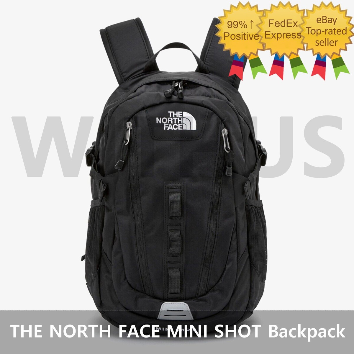 THE NORTH FACE MINI SHOT Backpack Black NM2DP02A Genuine