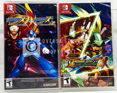 Mega Man Zero/ZX + Mega Man X Legacy Collection Edition - Switch