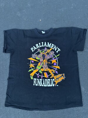Vintage Parliament Funkadelic Band Funk concert Shirt Body Slam