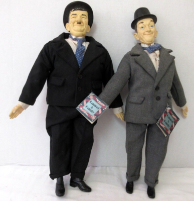 Vintage 1991 Laurel & Hardy Collectible Dolls with Tags | eBay