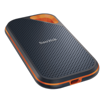 SanDisk Extreme Portable SSD 1TB external drive with transfer