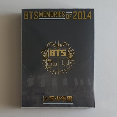 BTS Official Memories Of 2014 DVD Full Package Bangtan Boys + Free