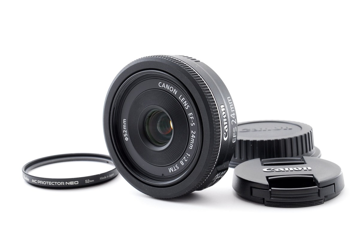 Canon EF-S 24mm f2.8 STM AF Lens Wide angle Pancake from JAPAN