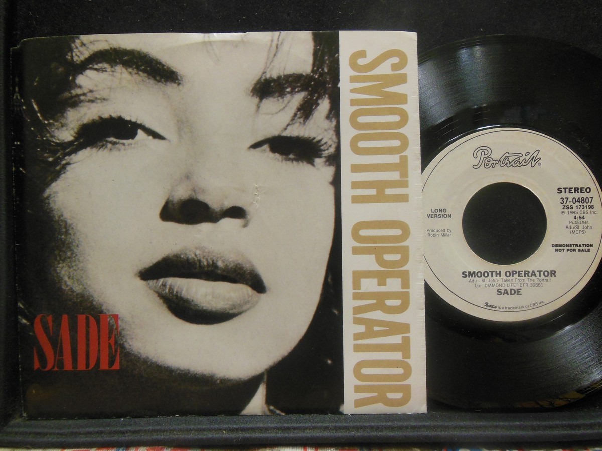 Promo! Sade – Smooth Operator / Same, 45 RPM VG w PS (30K) | eBay