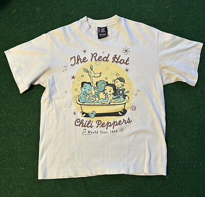 VTG! 1995 Red Hot Chili Peppers One Hot Minute World Tour T Shirt