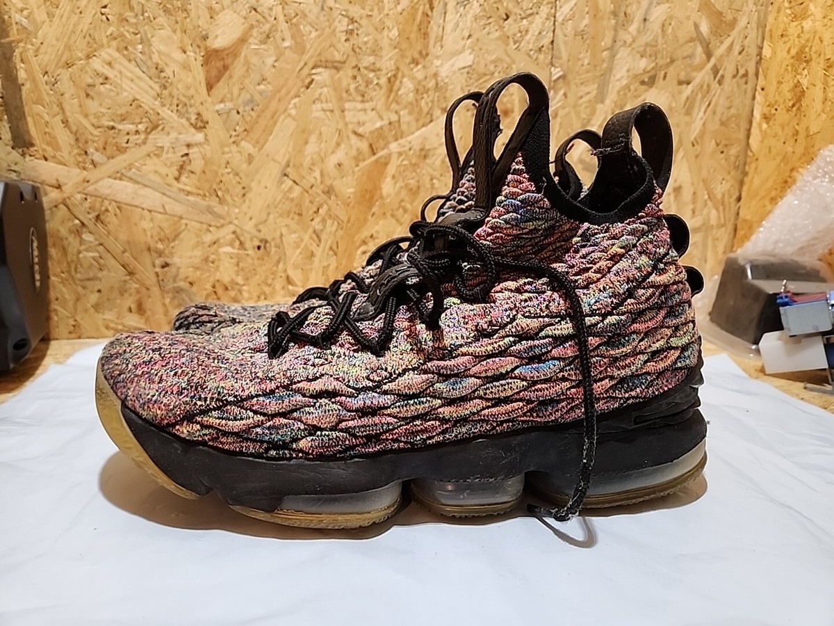 Nike Lebron 15 XV - “Four Horsemen/Fruity Pebbles” - Size 8.5