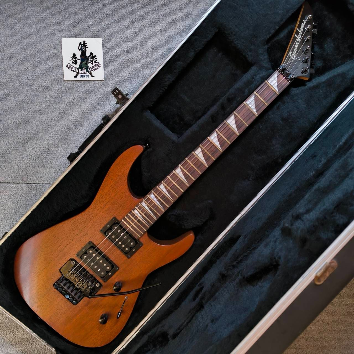 Grover Jackson Dinky FU.P-70 Floyd Rose Dark Mahogany Made In