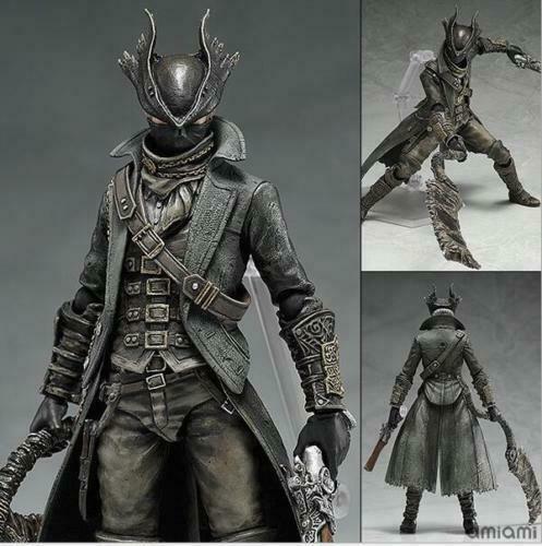 Max Factory Figma No.367 Bloodborne Hunter Action Figure New In