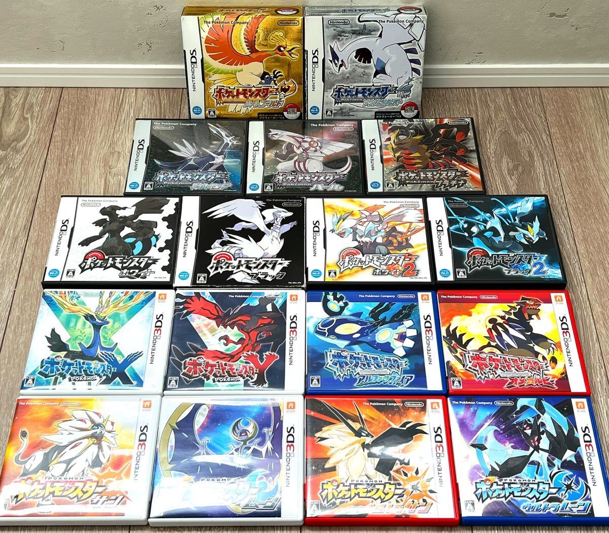 DS 3DS - Authentic Pokemon Games Nintendo Bulk Discounts! (PICK