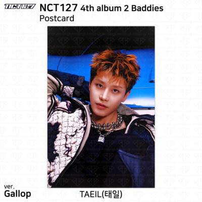 NCT NCT127 4th Album 2 Baddies Official Photocard Postcard KPOP K