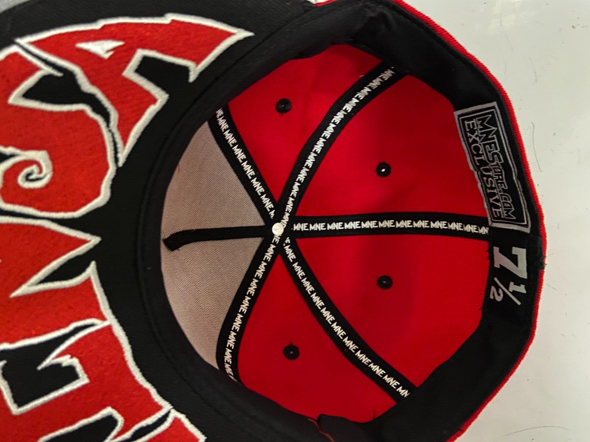 NEW RED BLACK TWIZTID MNE MAJIK NINJA LOGO HAT SIZE 7 1/2 | eBay