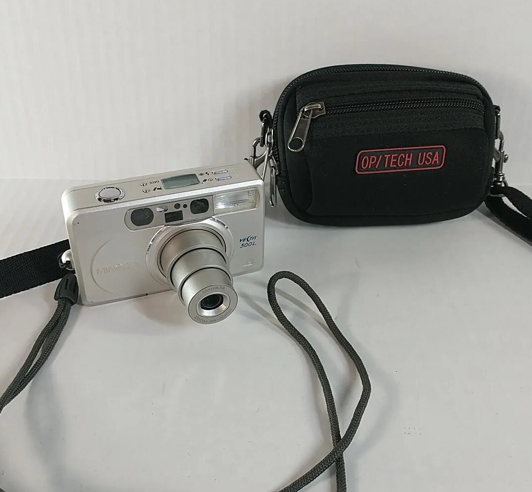 Minolta Vectis 300L 24-70mm Zoom Compact Film APS Camera Tested