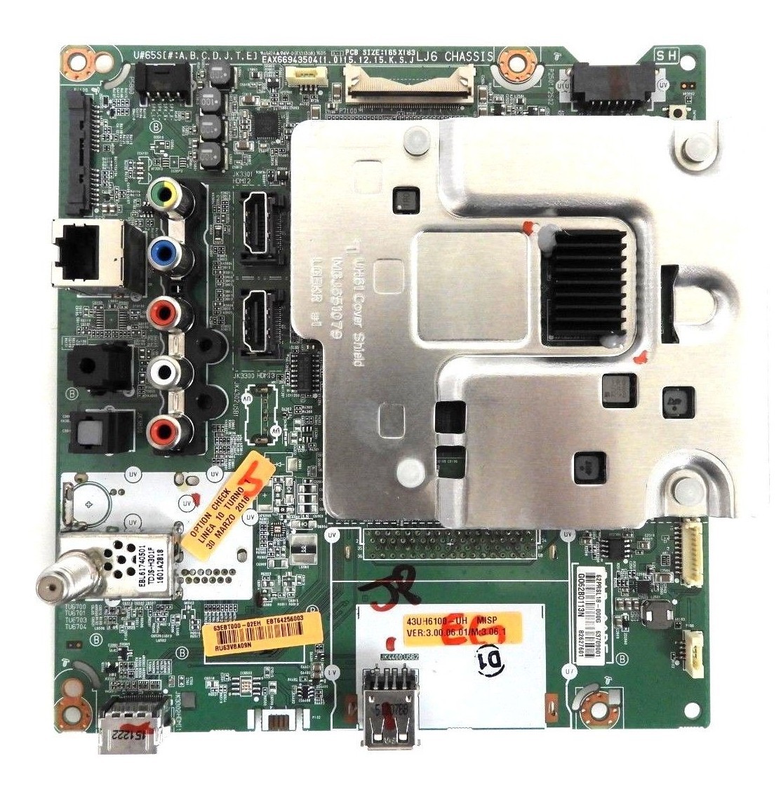 LG 43UH6100-UH Main Board EBT64256003, EBT64256002 | eBay
