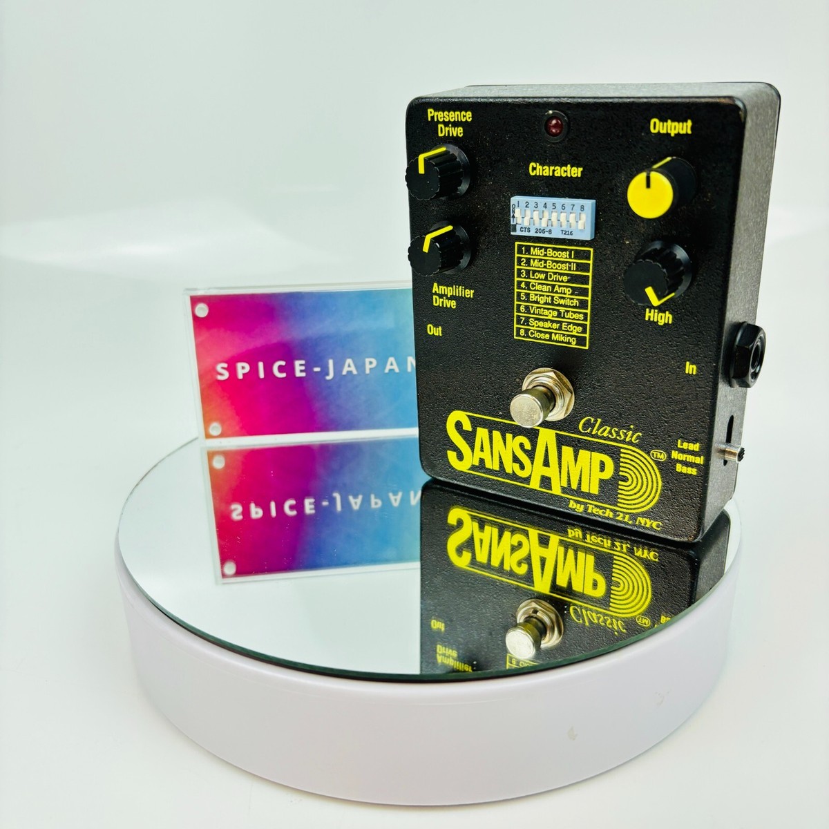 Tech 21 SA1 SansAmp Classic Tube Amp Emulator Guitar Effects Pedal