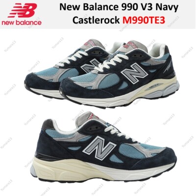 New Balance 990 V3 Navy Castlerock M990TE3 Men's Size | eBay