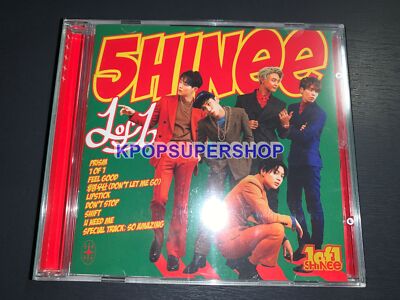 SHINEE 5th Album 1 of 1 CD Great Rare OOP Booklet ONEW Ttakji Red