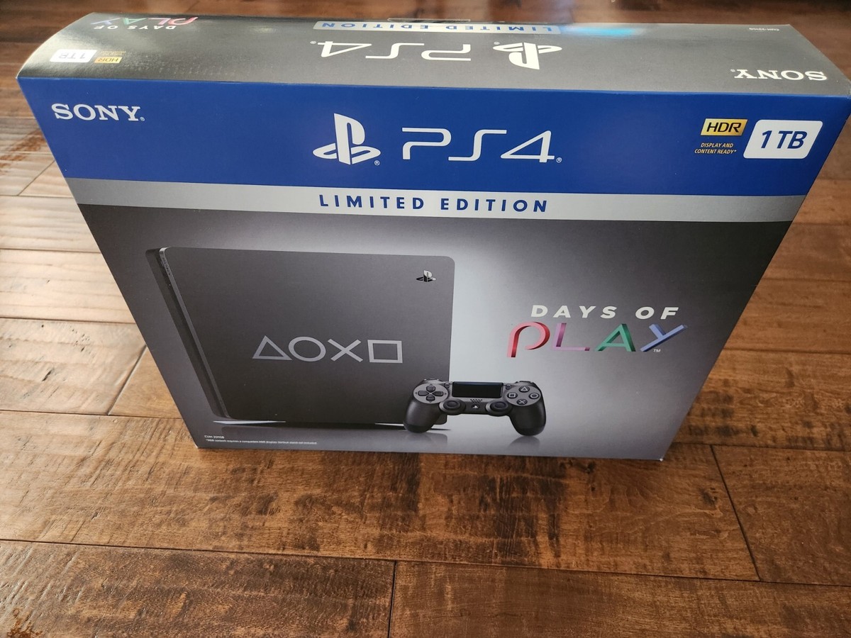 Sony PlayStation 4 Slim Days of Play Limited Edition 1TB Video