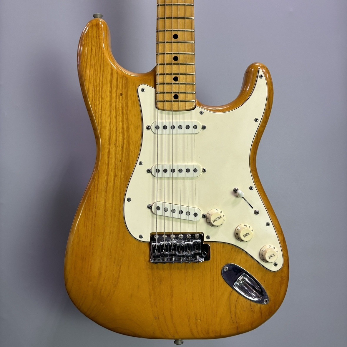 Fender 1976 Stratocaster Natural Made in USA Vintage Solid Body