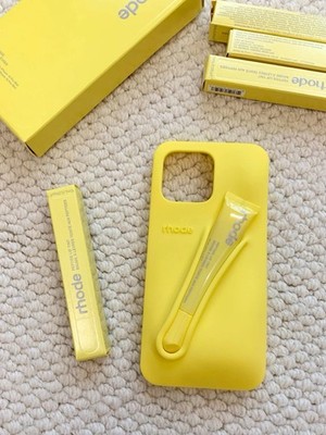 Rhode LEMONTINI Case For IPhone 15 PRO MAX Phone Case + LIP TINT