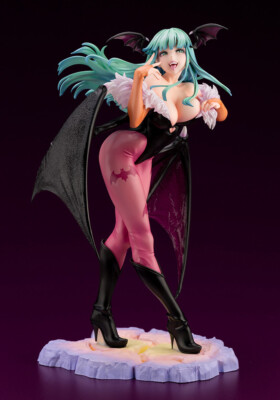 KOTOBUKIYA Darkstalkers Bishoujo Darkstalkers Morrigan Figure for