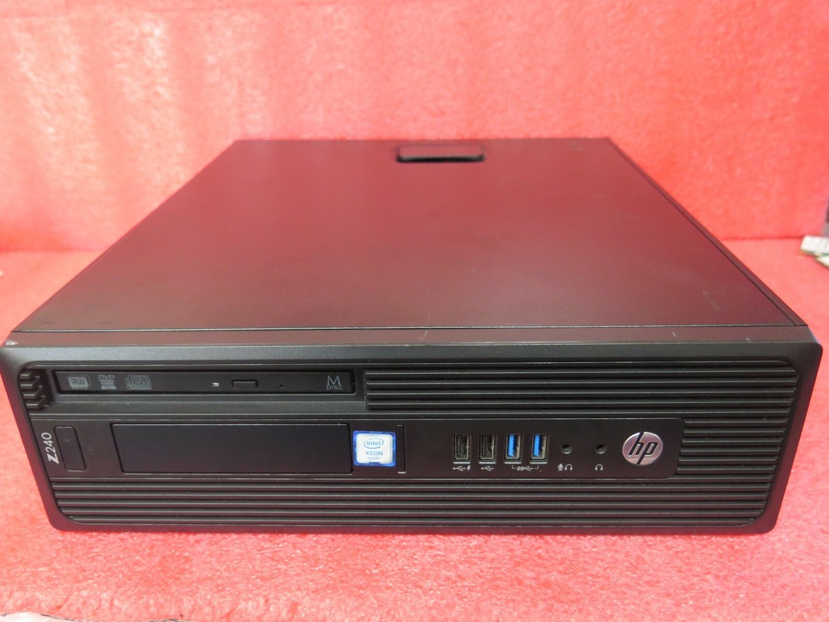 HP Z240 Workstation SFF Xeon E3-1270 v5 3.6Ghz 8GB RAM 500GB SSD