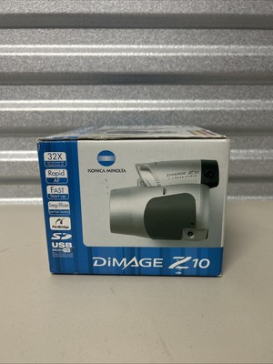 Konica Minolta DiMAGE Z10 3.2MP Digital Camera - Silver for sale