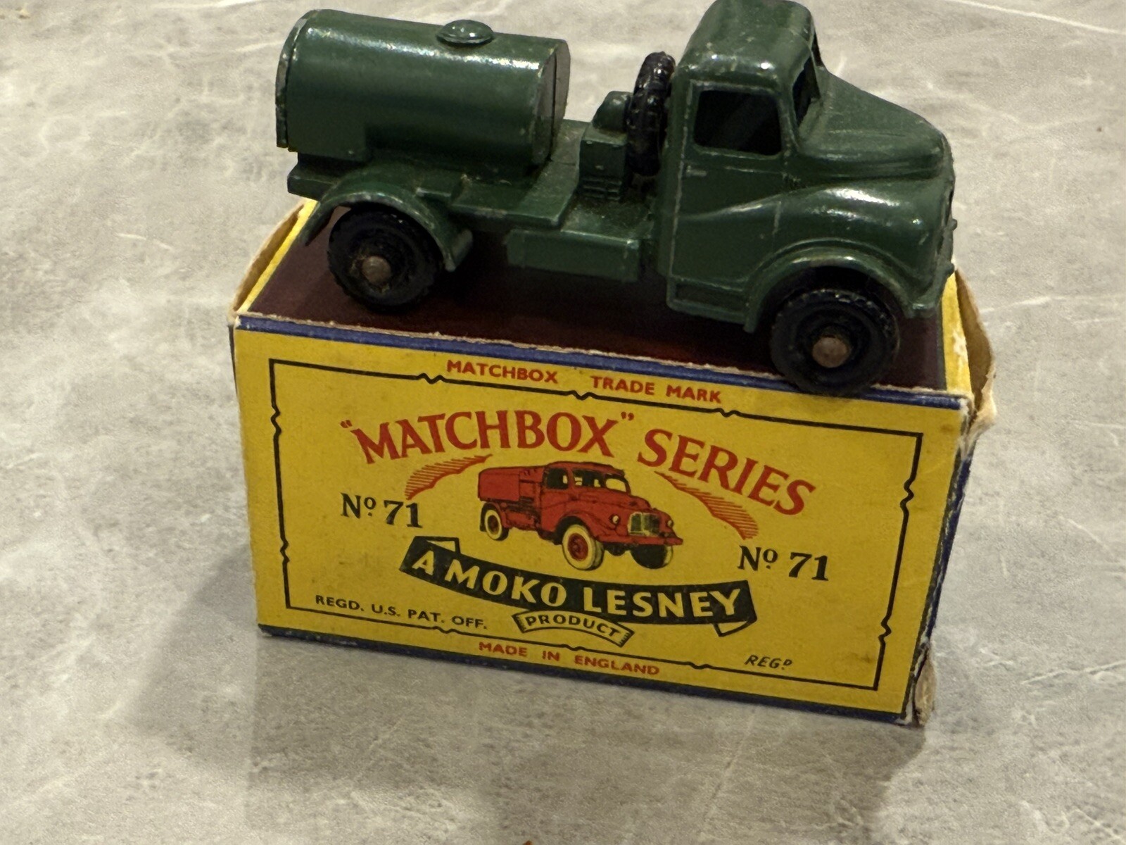 Matchbox 71a, Water Truck 200gal - Free Price Guide & Review