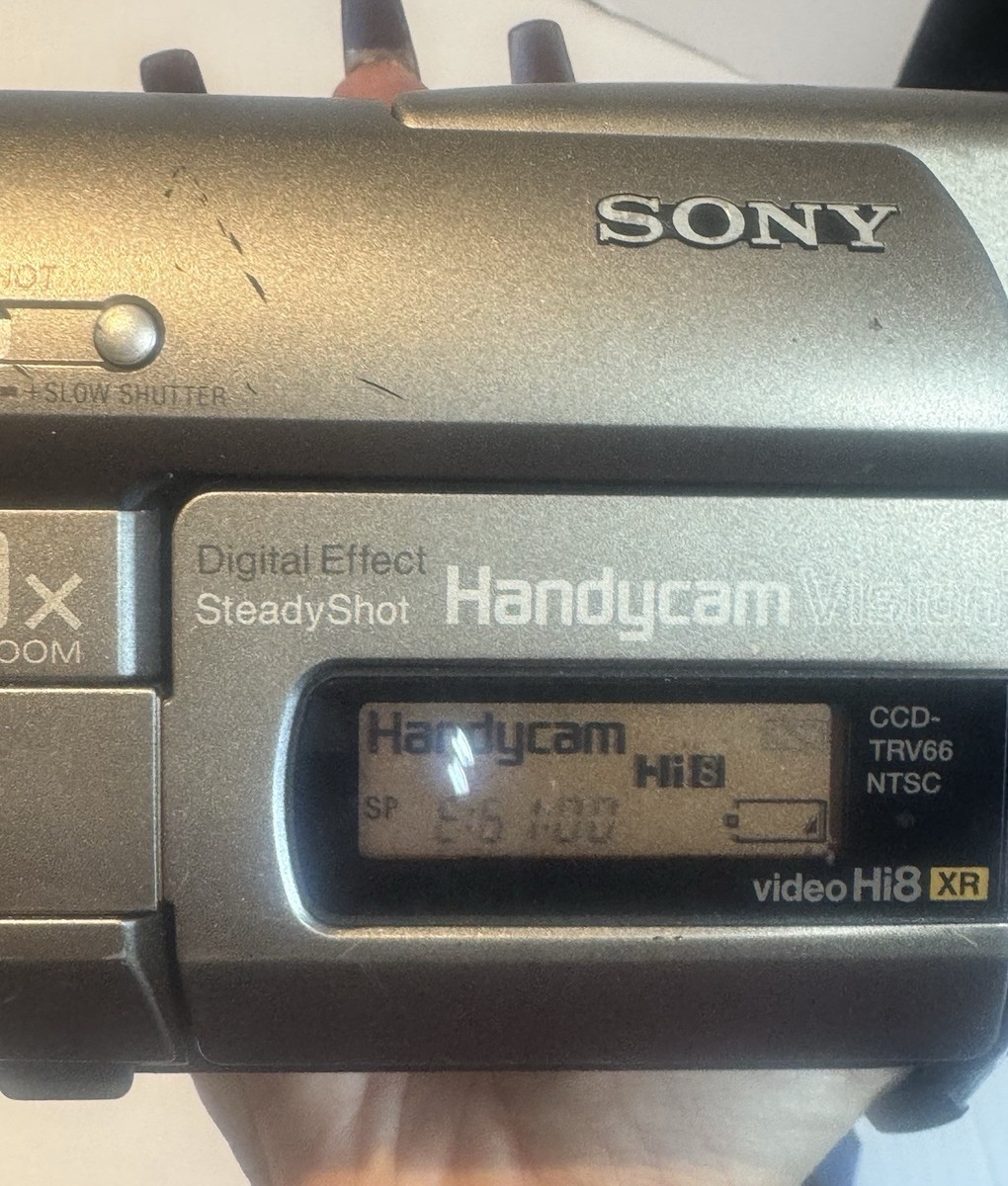 Sony Handycam CCD-TRV66 Hi-8 Analog Camcorder for sale online | eBay