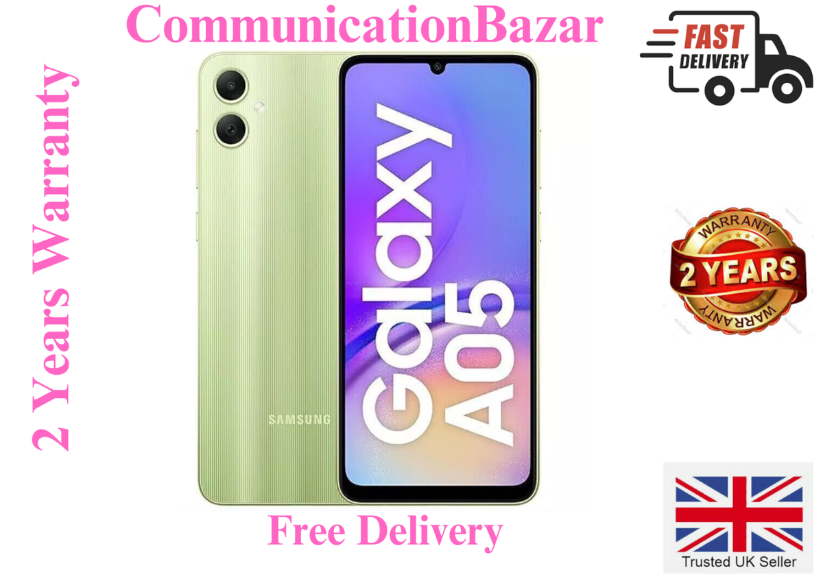 New Samsung Galaxy A05 64GB 4G 2024 D/S Android SmartPhone