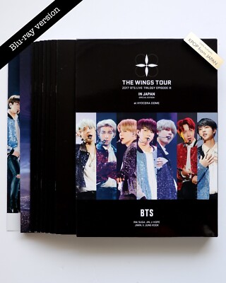 BTS 2017 LIVE TRILOGY EPISODE III THE WINGS TOUR Japan Blu ray ver