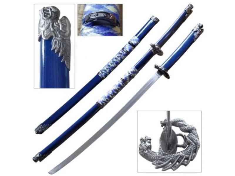 不锈钢刀柄武士收藏日本刀剑、军刀| eBay