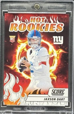 Jaxson Dart RARE HOT ROOKIE RC INVESTMENT CARD PANINI GIANTS MINT