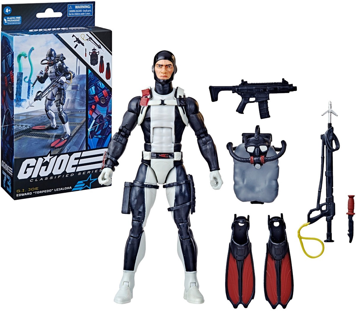 G.I. Joe Classified Series 073 Edward Torpedo Leialoha Scuba Diver