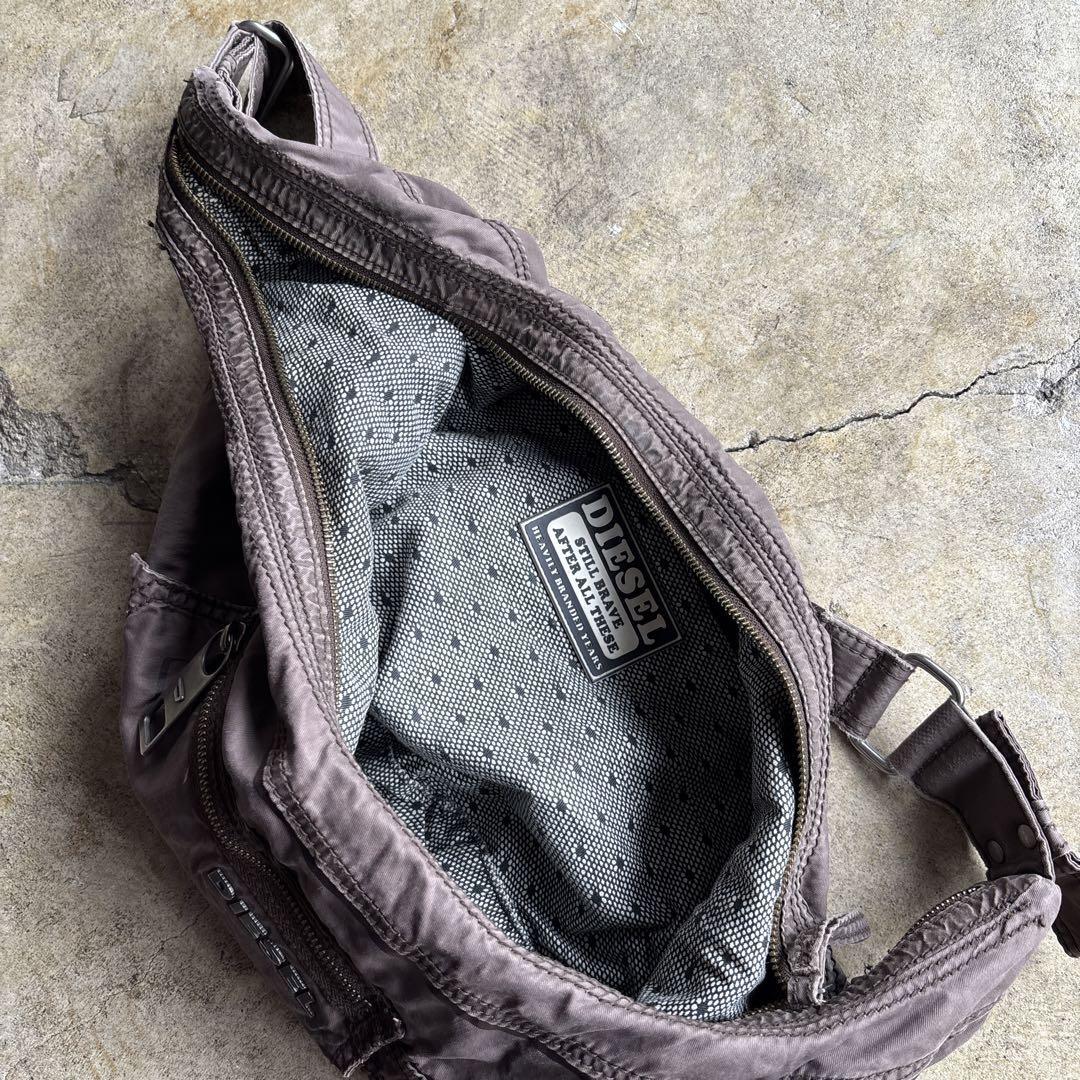 Diesel Men Archive Gimmick one Shoulder Bag Half Moon Crossbody