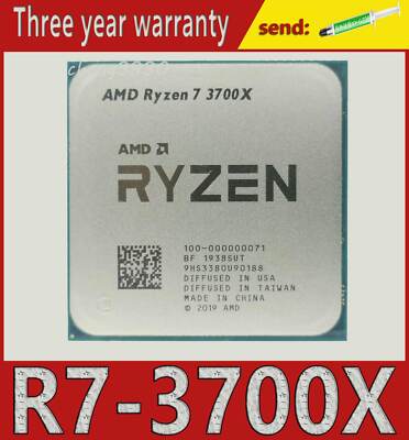 AMD Ryzen 7 3700X AM4 R7 3700X 3.6GHz octa-core 16T socket AM4-CPU