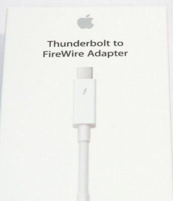 Apple Thunderbolt to FireWire Adapter Cable MD464ZM/A A1463 NEW
