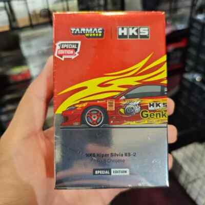 CHASE Tarmac Works - Nissan HKS Genki Hiper Silvia S15 RS-2 Red