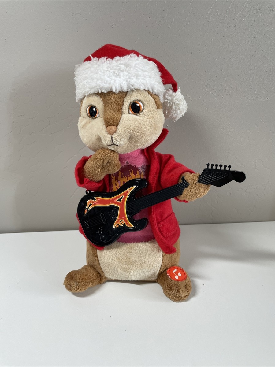 Alvin and The Chipmunks Animatronic Musical Holiday Dancing Santa
