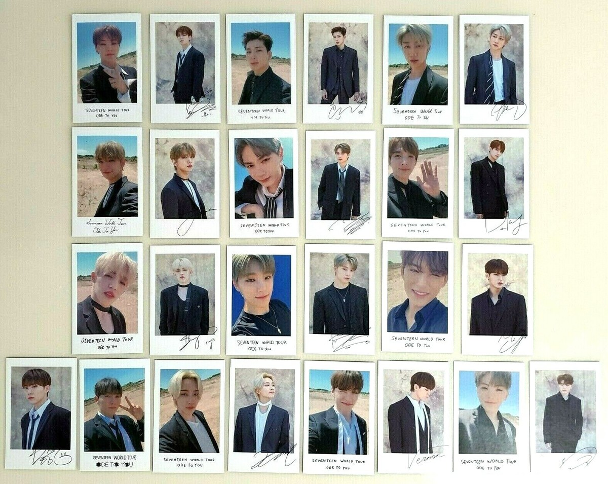 Seventeen Ode to You Photo Card Official Photocard /Full in Stock