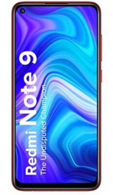 Redmi Note 9 (Scarlet Red, 4GB RAM, 64GB Storage) - 48MP Quad