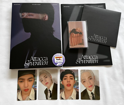 SEVENTEEN S.COUPS Attacca Carat ver. CD Binder Lyric Book