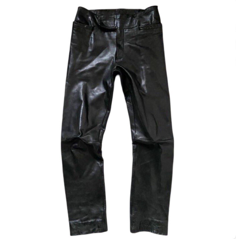 dirk bikkembergs 90s leather pants | eBay