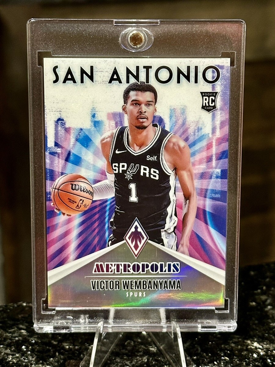 2023-24 Panini Phoenix VICTOR WEMBANYAMA RC CASE HIT METROPOLIS