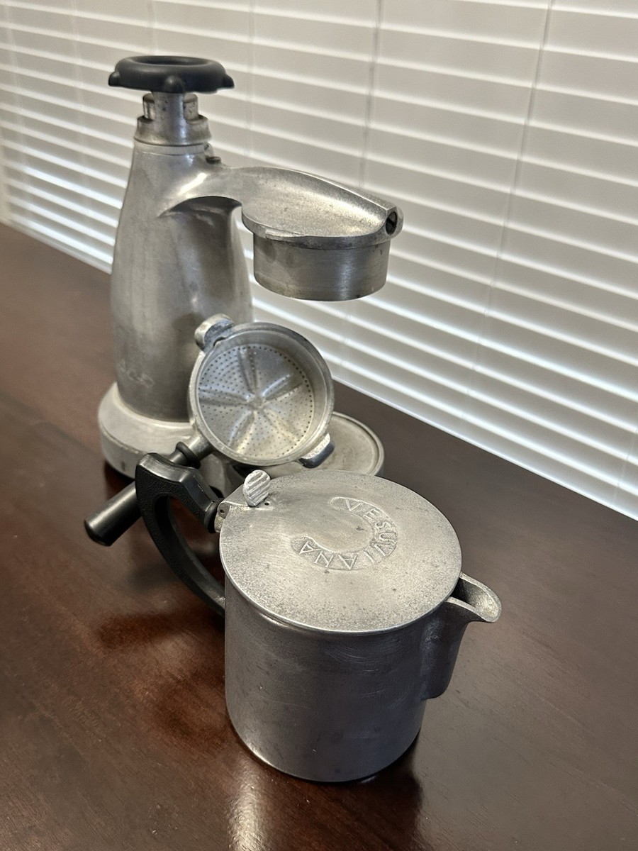 Vintage VESUVIANA Made In Italy , Corded Espresso, missing cord | eBay