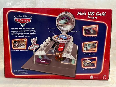 Disney Pixar Cars Flo's V8 Cafe Playset Supercharged Toys R Us
