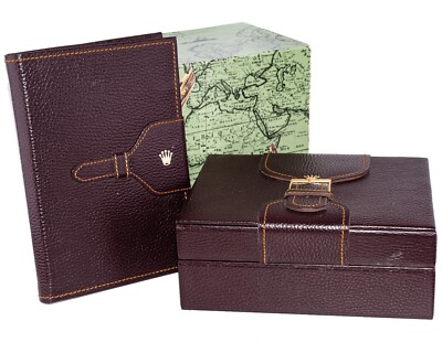 Vintage Rolex Day-Date Leather Box Set 71.00.02 w/ RARE Matching